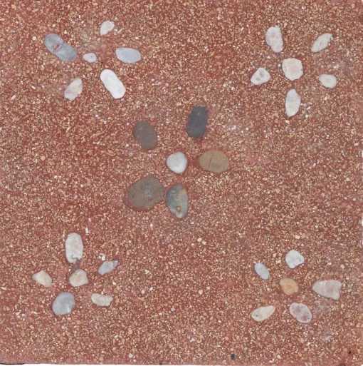 กระเบื้องทรายล้าง 40x40 ลายสร้อย - Image 2