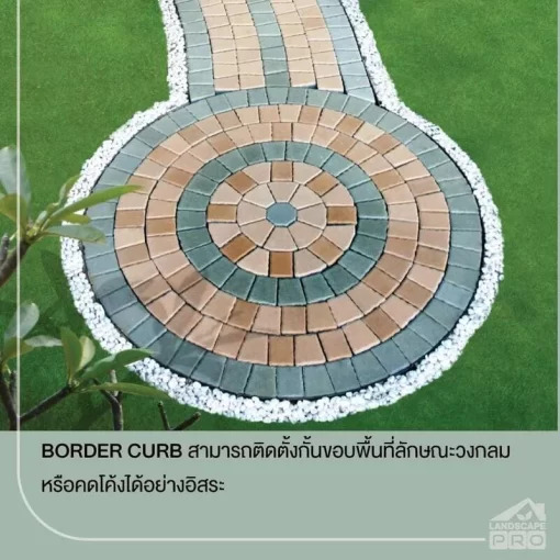 ขอบฝังดิน 10X60X8 ซม. สีดำ (กล่อง) - Image 7