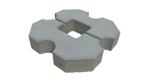 บล็อกปูพื้น เอสซีจี รุ่น กราสบล็อกNo.01 ขนาด 30 x 30 x 6ซม.