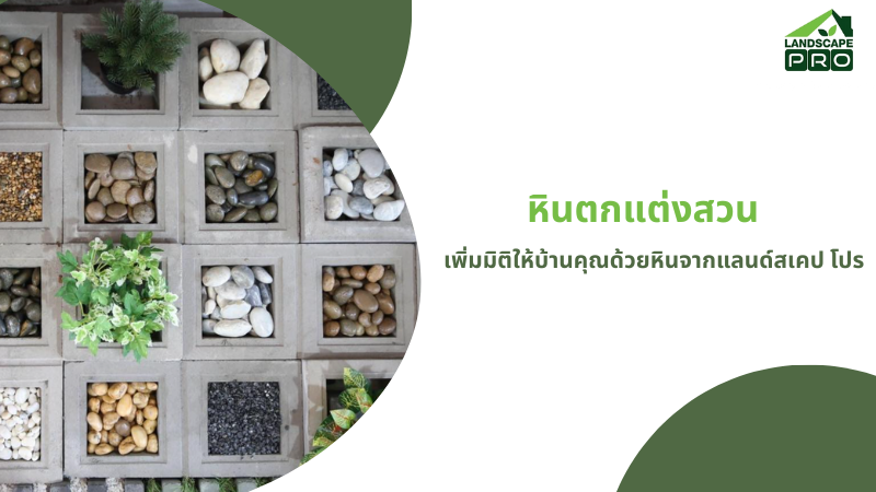 หินตกแต่งสวน